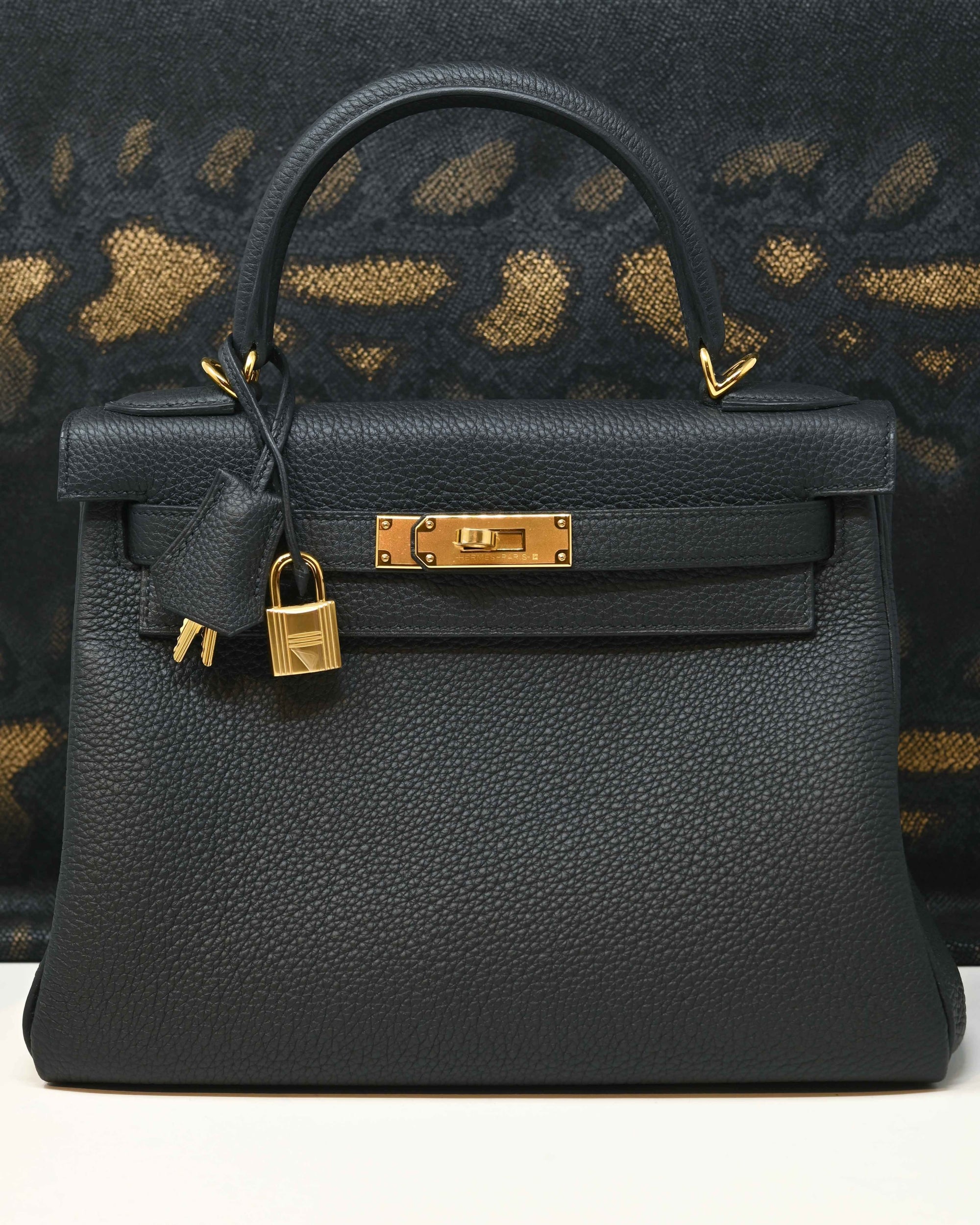 Hermès Soufre Yellow Epsom 30 cm Birkin Bag- Grey Interior, PHW