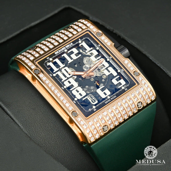 Richard mille rose online gold diamond