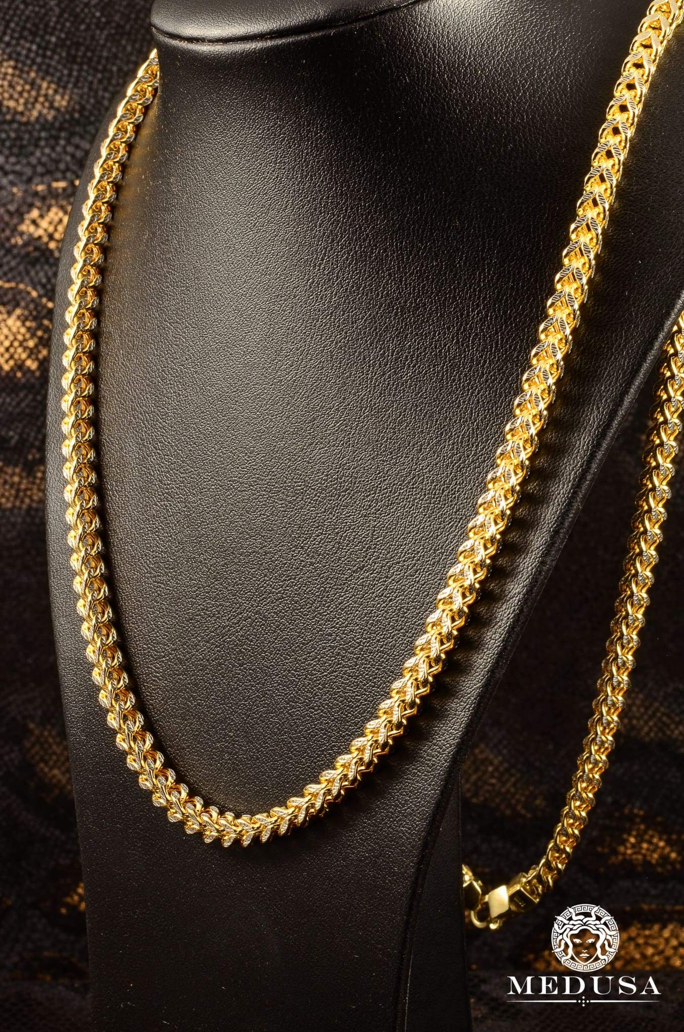 Franco gold chain 2025 diamond cut