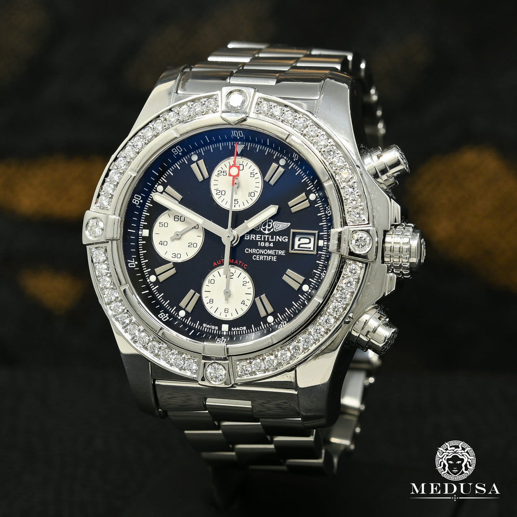 Breitling Super Avenger Bezel Iced