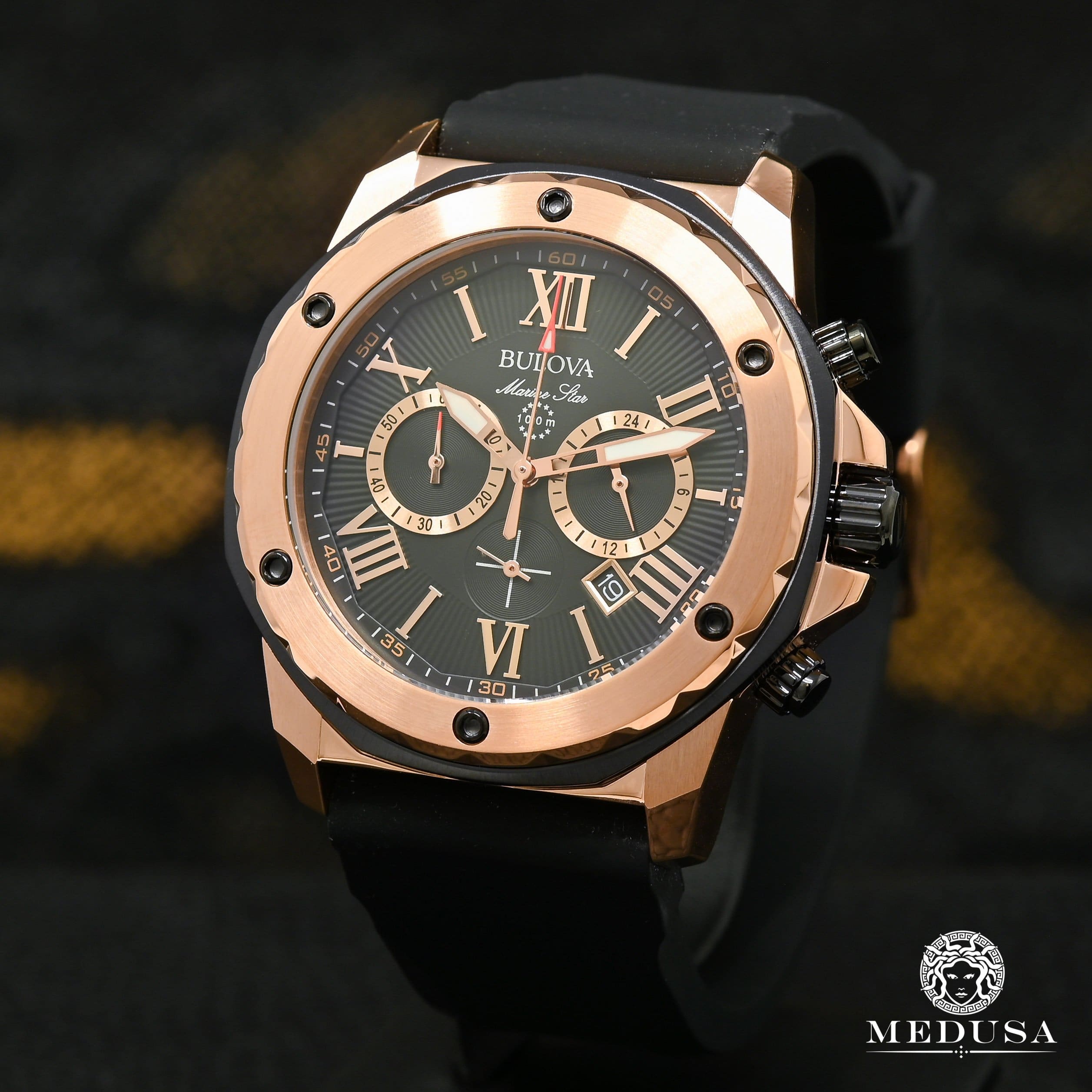 Bulova rose gold outlet mens watch