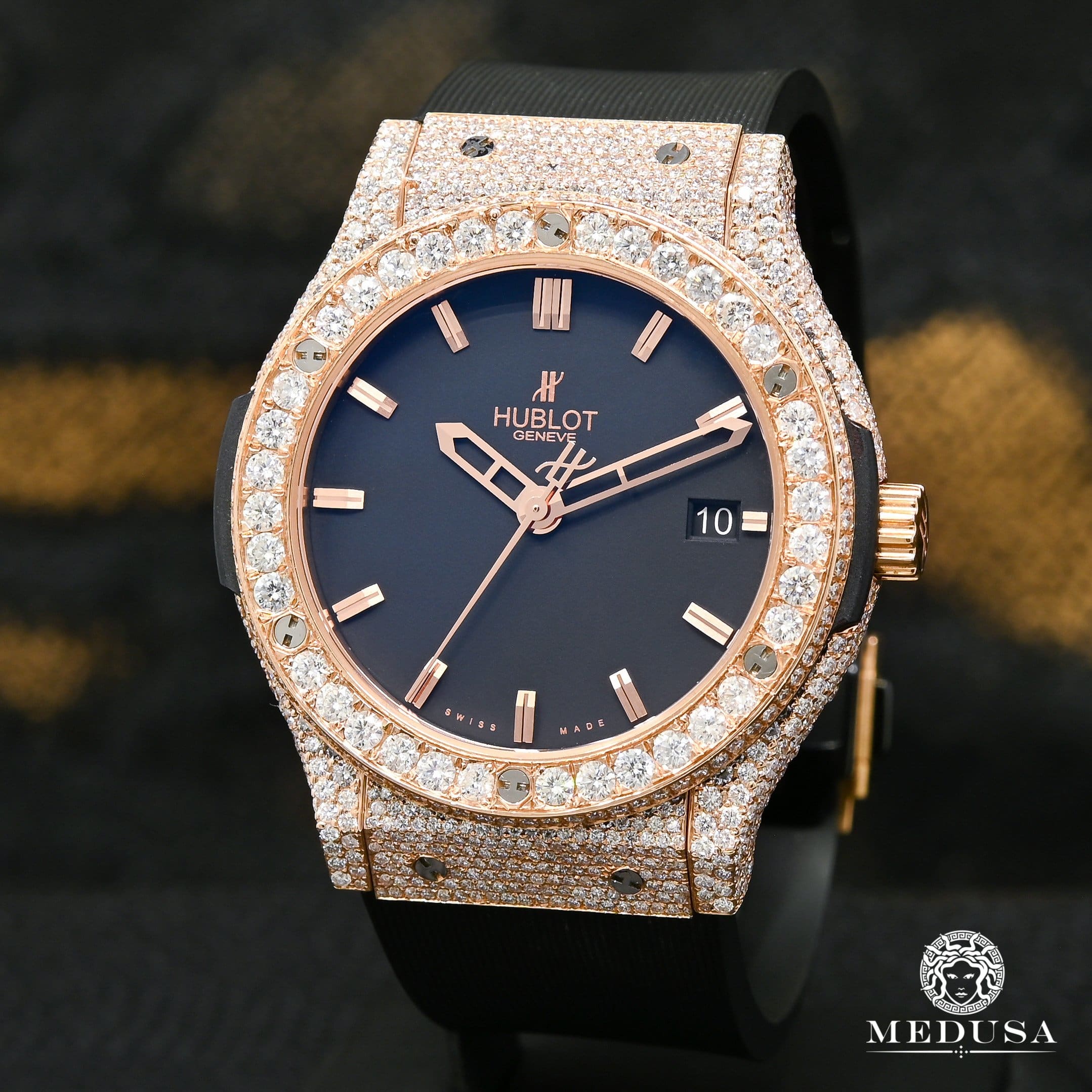 Montre hublot femme diamant new arrivals