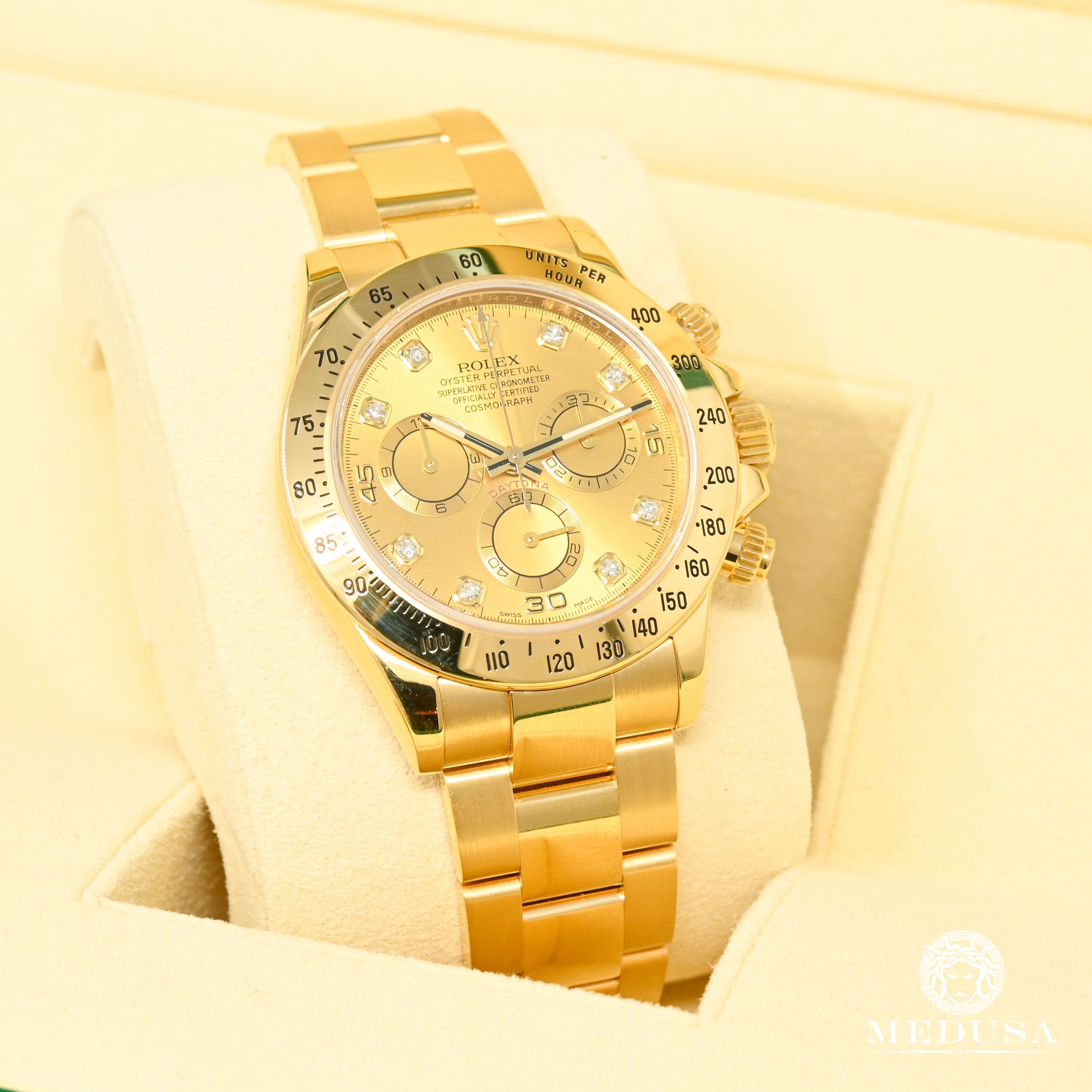 Rolex Cosmograph Daytona 40mm Champagne Gold