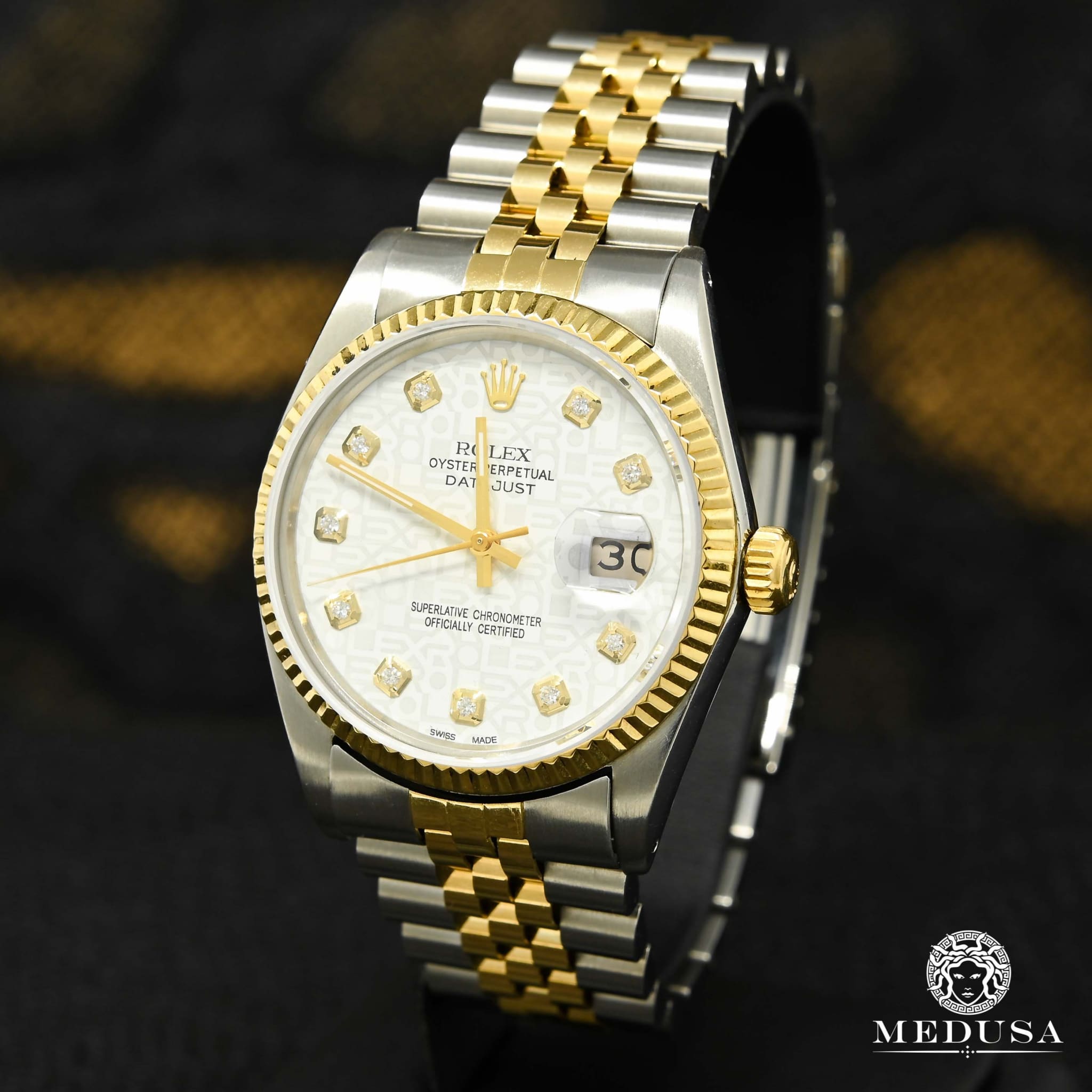 Rolex Datejust 36mm White Jubilee Dial