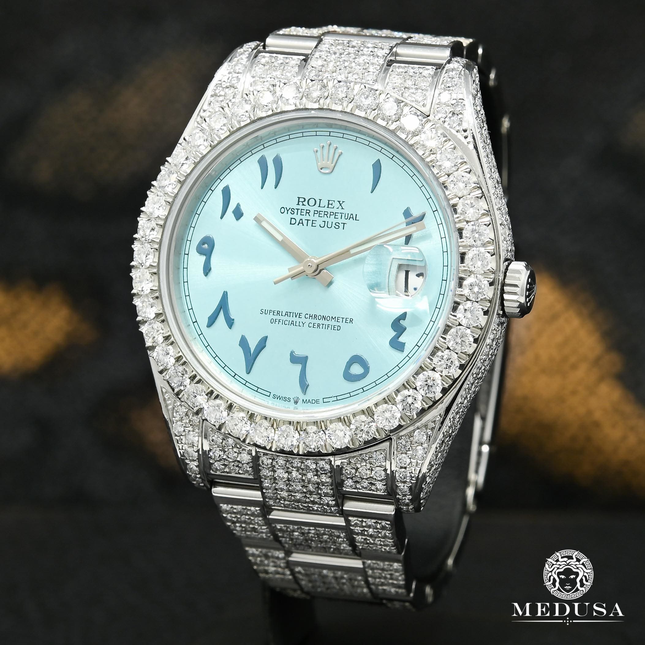 Rolex Datejust 41mm Azure Arabic