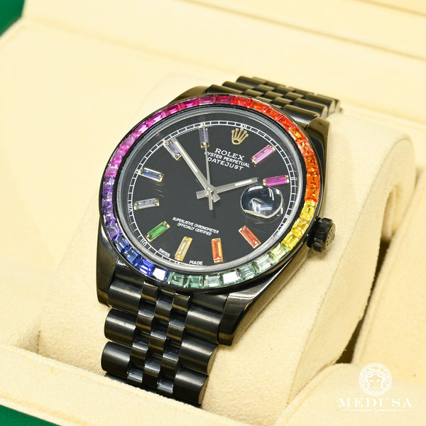 Rolex Datejust 41mm Black Rainbow