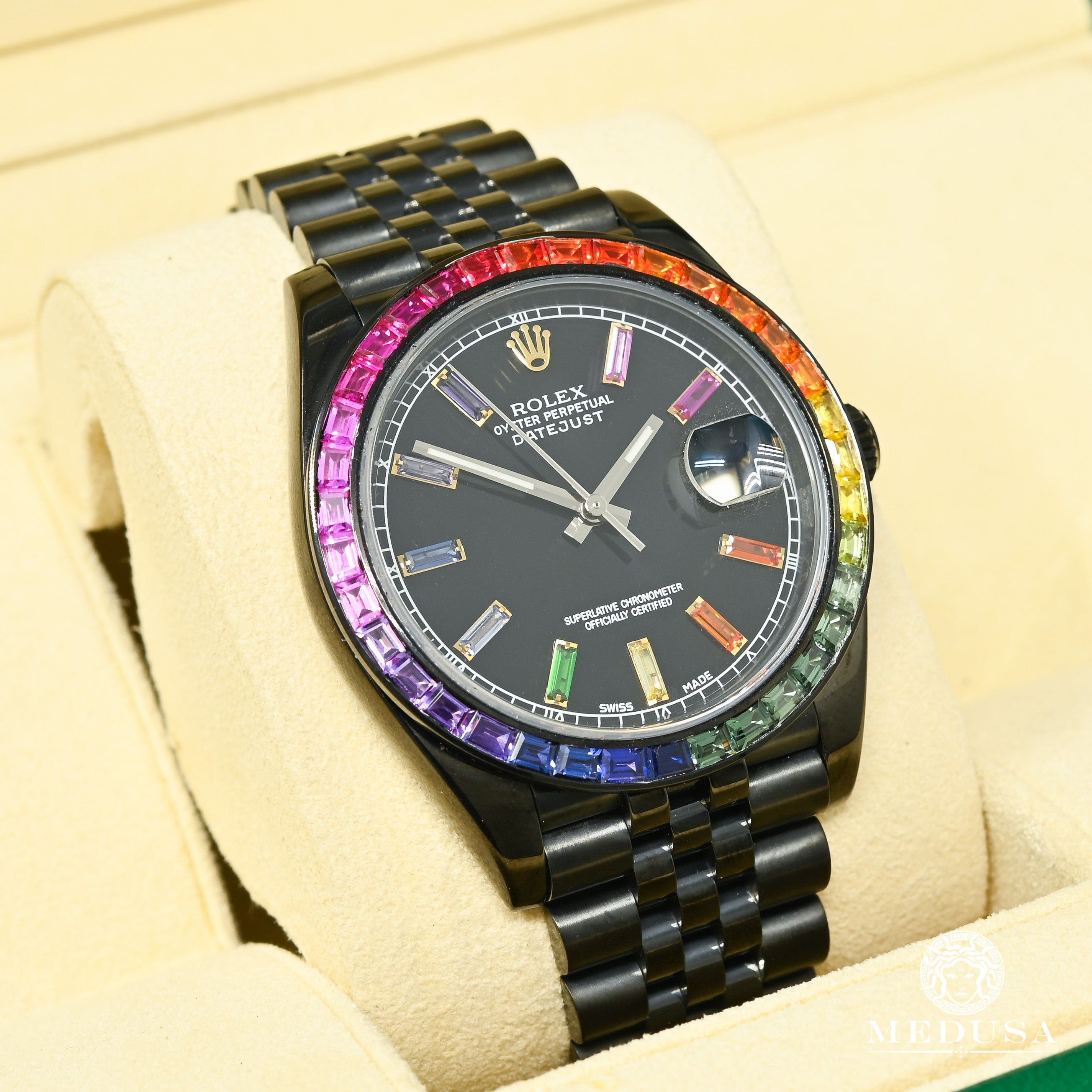 Rolex sale rainbow black