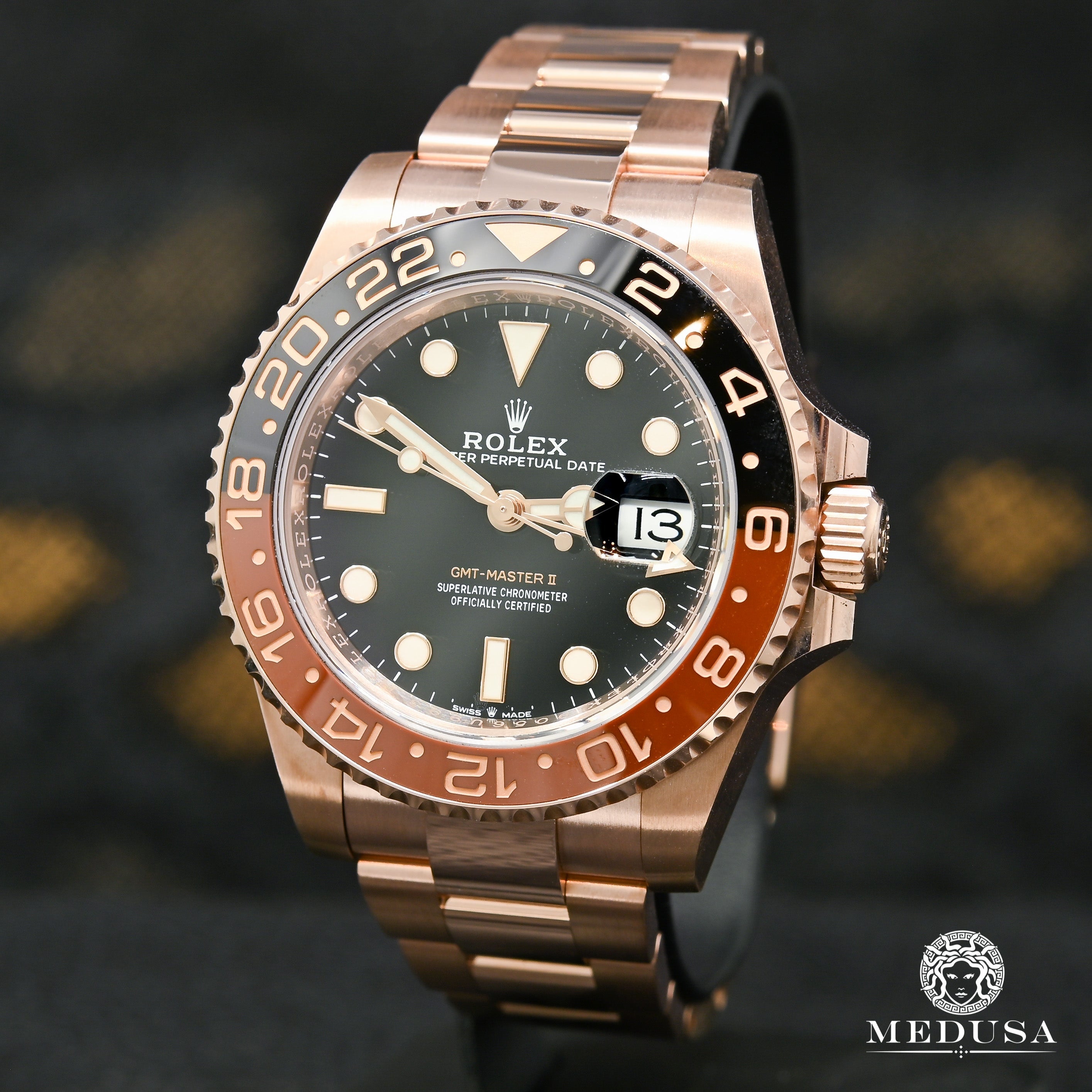 Rolex clearance gmt everose