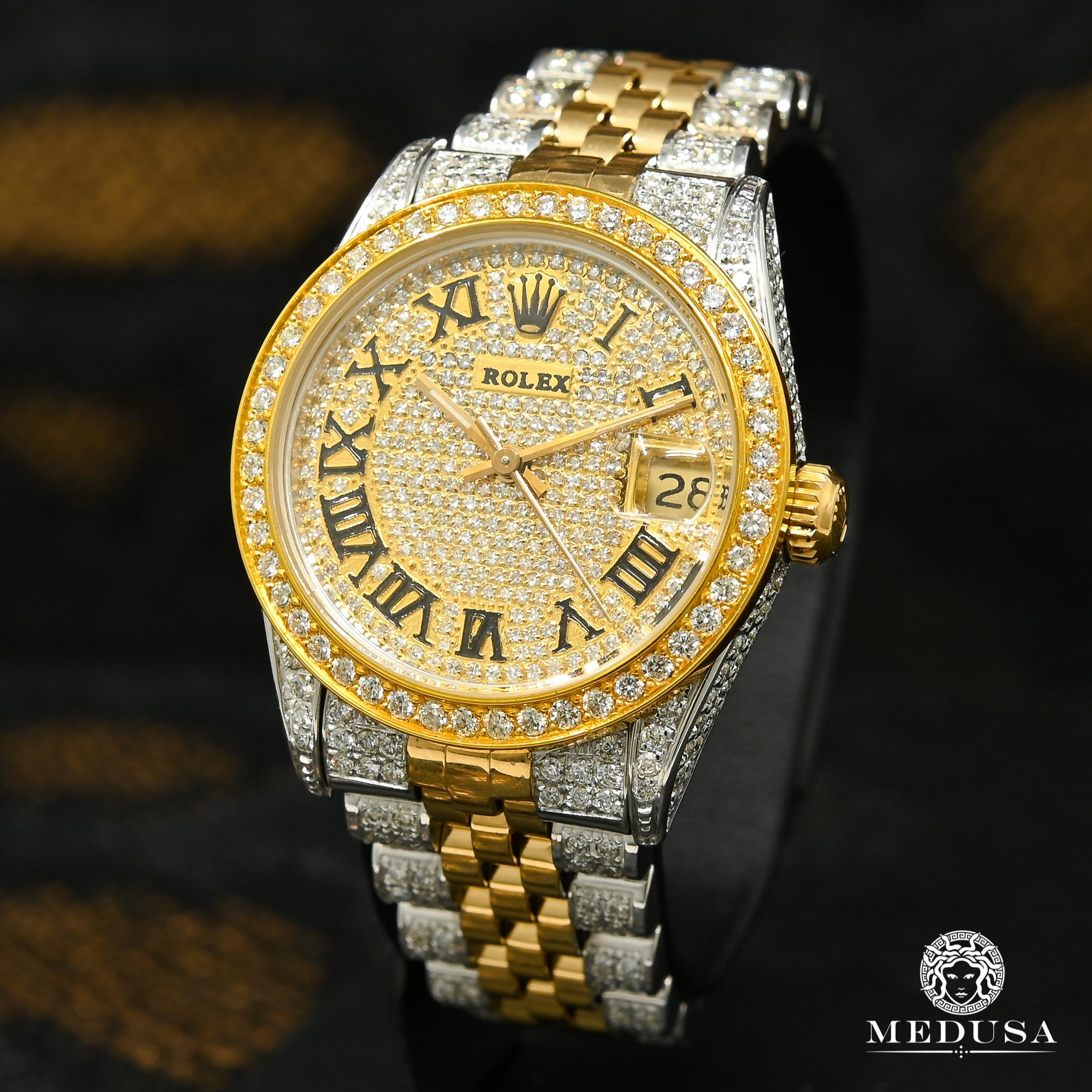 Rolex Lady Datejust 31mm Iced Out