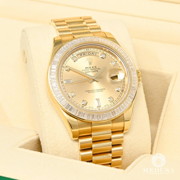 Rolex President Day Date 41mm Factory Baguette